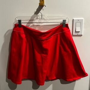 Vibrant Coral Zella Skort